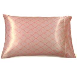 Luxury Pillowcase Satin Standard. Protects Fragile Hair. Sensitive Hair Care. Helps Acne