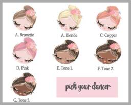 Girls Ballet Prints, Ballerina Pink, Swan, Pretty Bedroom Decor, Tween Set Of Three, Pink - thumbnail 2