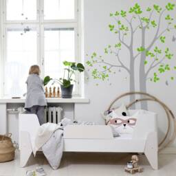 Large Tree Wall Decal For Nursery, Big Vinyl Kids Room Decor, Stickers - thumbnail 1