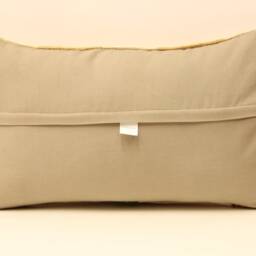 12x20 Vintage Turkish Kilim Pillow Cover, Wool Boho Lumbar Cushion - thumbnail 4