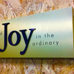 Find Joy in The Ordinary - Defintely Words To Live By. Wall Art Hard Canvas Print With 3D Letters Inspring By - thumbnail 2
