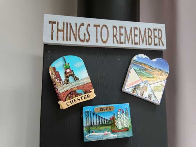 Personalised World Holiday Adventure Memories Travel Board Fridge Magnet Organiser Wedding Gift Birthday Anniversary Wall Decor - image 1