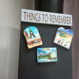 Personalised World Holiday Adventure Memories Travel Board Fridge Magnet Organiser Wedding Gift Birthday Anniversary Wall Decor - thumbnail 2