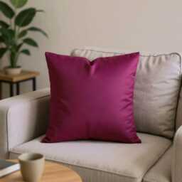 Fuchsia Pink Velvet Cushion Covers - Soft Matt Velvet, Size Choice, Square & Lumbar Pillows - thumbnail 2