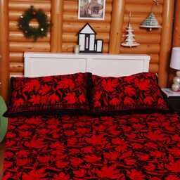 Embroidered Bedspread Cotton Bedding Set With Pillow Cases - thumbnail 2