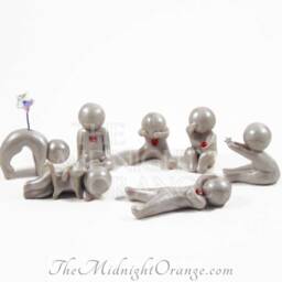 Sandplay Miniature Figurine - Hand Sculpted Emotions Figurine By The Midnight Orange Made To Order - thumbnail 4