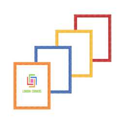Ornate Rainbow Wood Picture Frame Modern Photo Display - A1/A2/A3/A4/A5