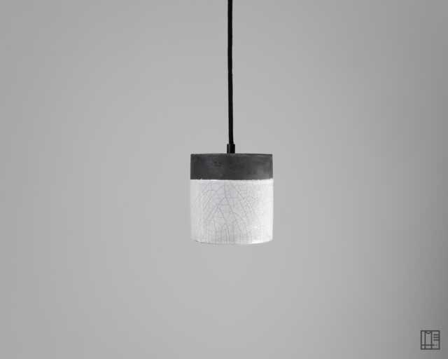 Raku Ceramic Pendant Light - Lamp Fixture Ceiling Lighting - image 1