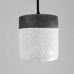 Raku Ceramic Pendant Light - Lamp Fixture Ceiling Lighting - thumbnail 2
