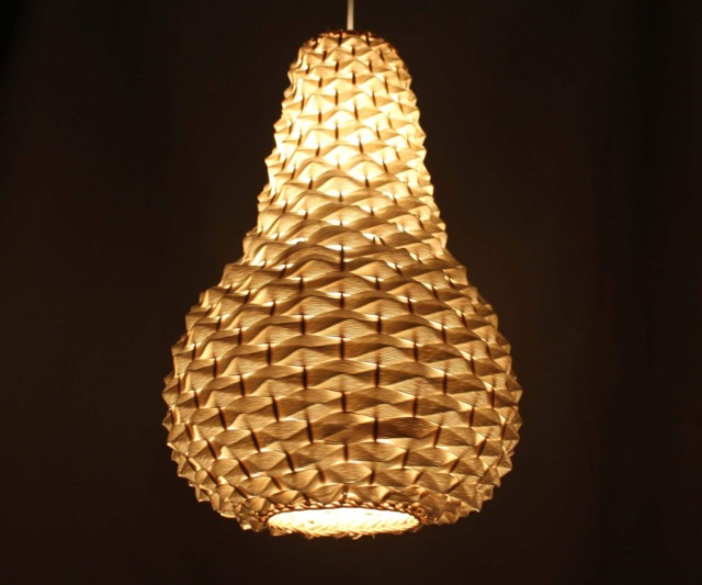 Gourd-Shaped Lighting Fixtures, Rustic Pendant Light, Lampshade Width 50 cm By Height 32 - image 1