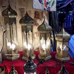 Turkish Desk Lamp, Desk Light, Table Lamp, Moroccan Style Lamp, Night Lamp, Standing Light, Office Desk Lamp, Moroccan Lamp - thumbnail 3