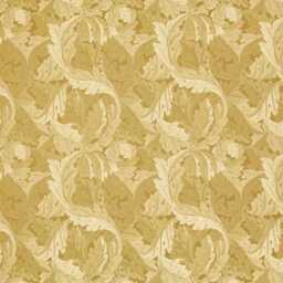 William Morris, Acanthus, Clarke & Clarke, Arts Crafts, Gold, Jacquard Woven Cotton Mix Cushion Cover, Throw Pillow Home Decor - thumbnail 3