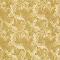 William Morris, Acanthus, Clarke & Clarke, Arts Crafts, Gold, Jacquard Woven Cotton Mix Cushion Cover, Throw Pillow Home Decor - thumbnail 3