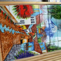 35 Pieces Mexican Tile Wall Mural - thumbnail 3
