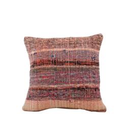 "Set Of 4 Pcs, Rag Rug Pillow Cover, Vintage Kilim Pillow, 14.57"" X 14.96" - thumbnail 3