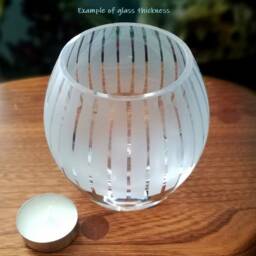 Hand Etched Tealight - Cat - thumbnail 4