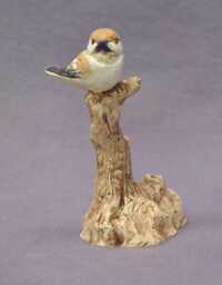 Handmade Ceramic Bird On A Tree , Stoneware With Glaze - Sculpture, Figurine, Art - thumbnail 1