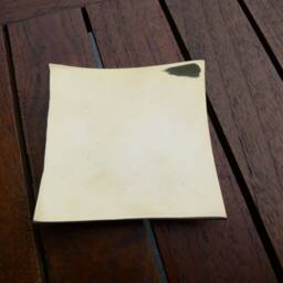 Gold-Polished Candle Plate For Candles Up To 7 cm - thumbnail 2