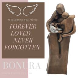 Custom Remembrance Sculpture, Angel Babies, Rainbow Baby - thumbnail 1