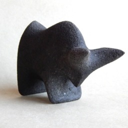 Ceramic Sculpture - The Bull, Gift For Him , Anniversary Animal Figurines From Clay - thumbnail 3
