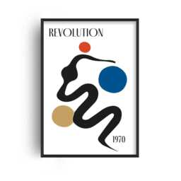 Revolution 1970S Art Print Retro Indie Music Lyric Gicl??e - thumbnail 2