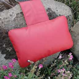 Krawunzlator Leather Neck Pillow 40x20 With Weight, Pillow, Headrest, Relaxation Realaxion Weight