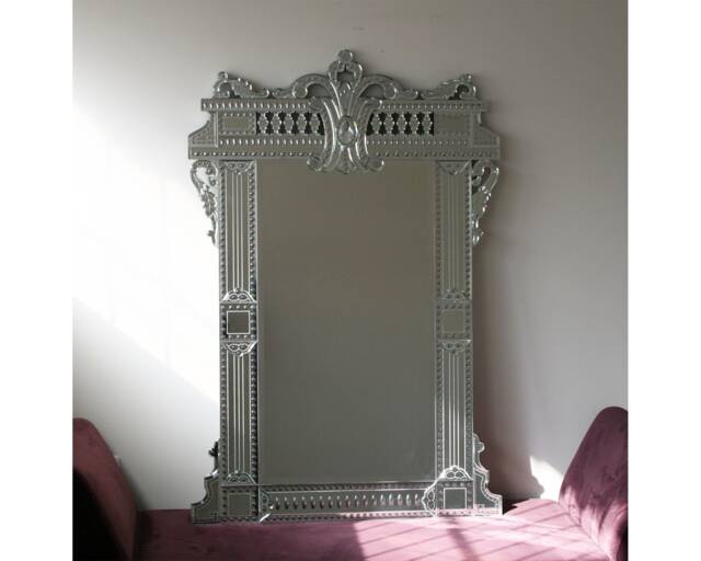 Venetian Mirror, Beveled French Style, Hand Crafted, Art-Dia - image 1