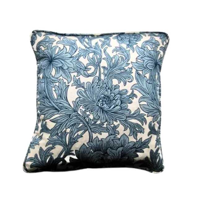 William Morris Chrysanthemum Toile Linen Cushion Cover Arts & Crafts Home Decor - image 1
