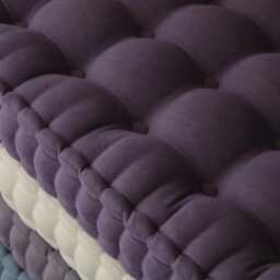 Custom Bench Cushion Indoor, Window Seat Cushion, French Style Tufted Floor - thumbnail 3