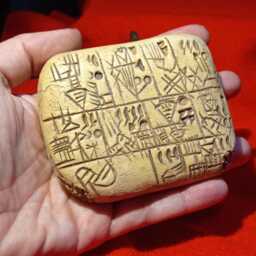 Cuneiform Tablet Resin Replica. Mesopotamian Writting - thumbnail 2
