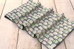 Sugar Skull Minky Baby Blanket - Shower Gift New Gender Neutral Soft Lovey Nursery Keepsake Wooby - thumbnail 1
