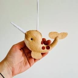 Ocean Baby Play Gym Toys Felt Sea Creatures - thumbnail 4