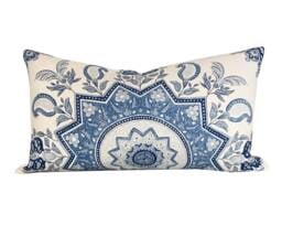 Schumacher Montecito Medallion Pillow - thumbnail 1