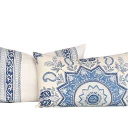 Schumacher Montecito Medallion Pillow - thumbnail 2