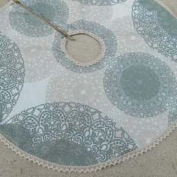 Mandala Christmas Tree Skirt Boho Ornament Decor Bohemian Home Ornaments Swedish - thumbnail 2