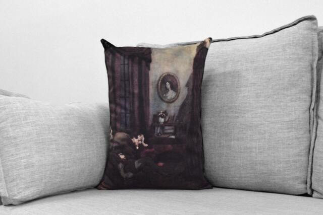 "Edgar Allan Poe // The Raven Illustration 14"" X 20" - image 1