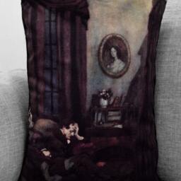 "Edgar Allan Poe // The Raven Illustration 14"" X 20" - thumbnail 2