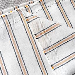 1500. Lord Black/Yellow Stripe Linen Look Cotton Cushion Cover, Various Sizes - thumbnail 3