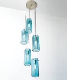 Hexa Cascade Chandelier - 3 Or 5 Lights