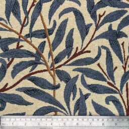 Custom Made To Measure Roman Blind Shade William Morris Willow Bough Azure Hand Crafted - thumbnail 3
