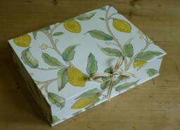 William Morris Lemons White Box File A4 Home Office Collection