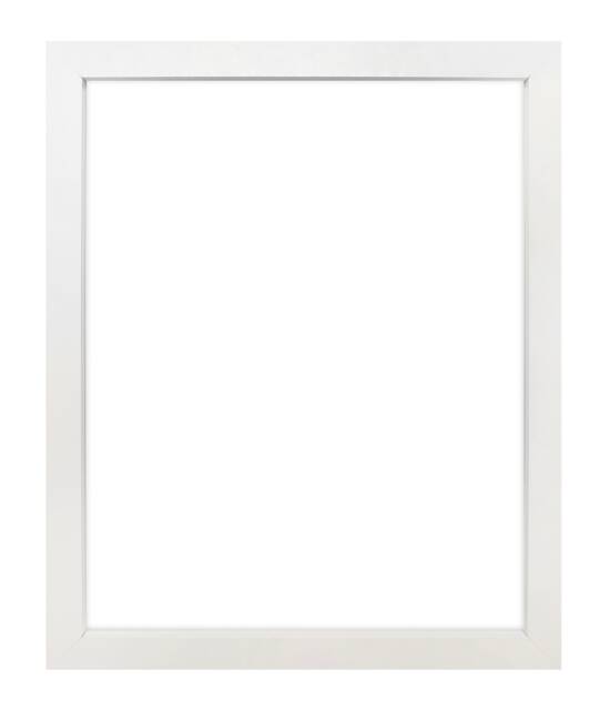 H7 White Photo Frame A4, A3, 10x8, 14x11, 16x12 With Glass Or Plastic - image 1