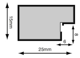 H7 White Photo Frame A4, A3, 10x8, 14x11, 16x12 With Glass Or Plastic - thumbnail 3