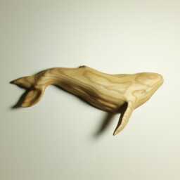 Wooden Whale Sculpture - Wall_20 - thumbnail 2