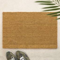 Tartan Brush Door Mat Printed First Home Couple's Gift - thumbnail 4