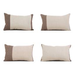 "Set Of 4 Pcs, Kilim Pillow Cover, Vintage Pillow, 12.01""x20.08"