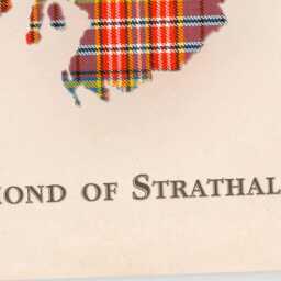 Clan Drummond Of Strathallan Scottish Tartan Map - Scotland Family Wall Decor, Box Canvas From - thumbnail 4
