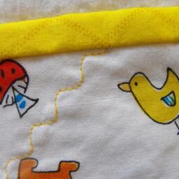 Baby Quilt, Crib Handmade Gift, Nursery Unisex Blanket, Baby, Patchwork Gift Forher - thumbnail 3