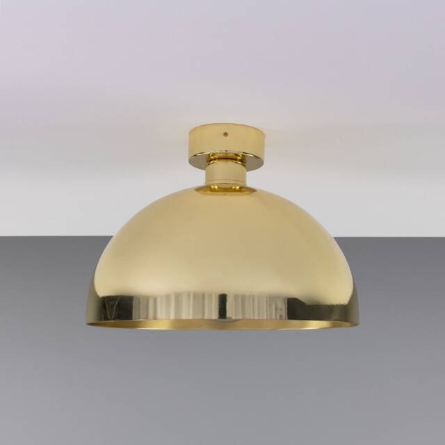 Maua Modern Brass Dome Ceiling Light 11.75'' - 30cm - image 1