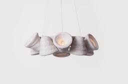 10 Bells Chandelier, Bell Shaped Pendant Lights, Jar Ceiling Light, Hanging Lamp - thumbnail 1